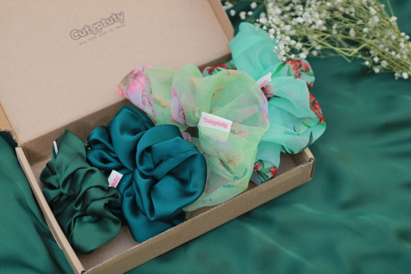 Cutyptuty | Satin Scrunchies